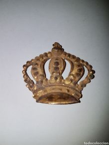 Militaria: Gran insignia carlismo regimiento Rey guerra civil